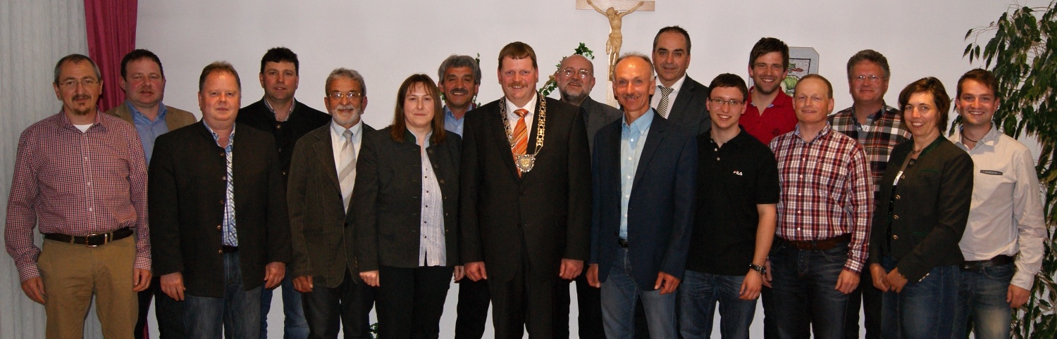 Die neuen Marktgemeinderäte